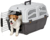 MidWest Skudo Gray Plastic Travel Pet Carrier