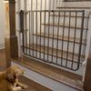 Cardinal Gates Wrought Iron Decor Hardware Mounted Pet Gate