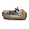 K&H Pet Products Self Warming Lounge Sleeper Square Pet Bed