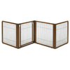 Richell Convertible Elite Pet Gate 4-Panel
