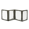 Richell Convertible Elite Mesh 4 Panels Brown Pet Gate
