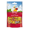 Kaytee Fiesta Healthy Toppings Papaya Bits for All Pet Birds 2.5 Ounce