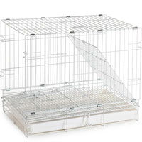 Prevue Hendryx Travel Bird Cage 1305 White, 20-Inch by 12-1/2-Inch by 15-1/2-Inch