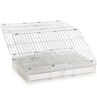 Prevue Hendryx Travel Bird Cage 1305 White, 20-Inch by 12-1/2-Inch by 15-1/2-Inch