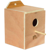 Prevue Lovebird Nest Box Wood (Inside Mount)