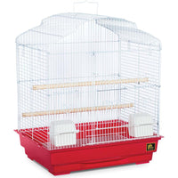 Prevue Pet Products 4-Pack Economy Dometop Cockatiel Cage, 18 by 14-Inch, Colors Vary