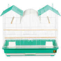 Prevue 2-Pack Parakeet Triple Roof Cage, Colors Vary