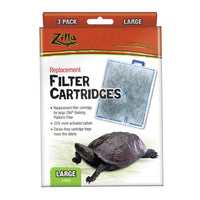Zilla Basking Filter Cartridge 3pck