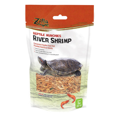 Zilla Reptile Munch River Shrimp Food 2 oz.