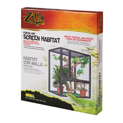Zilla Fresh Air Screen Habitat 18X12X20