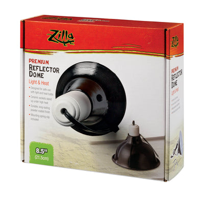 Zilla Dome Reflector Black Ceramic 8.5