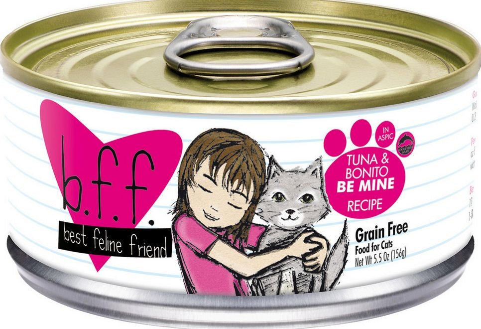 Weruva BFF Tuna and Bonito Be Mine in Aspic Canned Cat Food