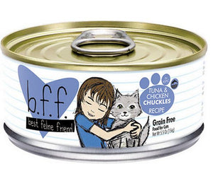 Weruva BFF Tuna and Chicken Chuckles in Aspic Canned Cat Food