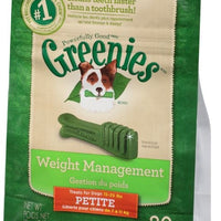 Greenies Petite Weight Management Dental Dog Chews