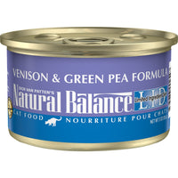 Natural Balance L.I.D. Limited Ingredient Diets Venison and Green Pea Formula Canned Cat Food