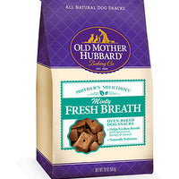 Old Mother Hubbard Moths Solutions Crunchy Natural Minty Fresh Breath Recipe Biscuits Dog Treats