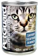 Petguard Savory Seafood Dinner Canned Cat Food