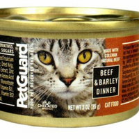 Petguard Coleman Natural Beef and Barley Dinner Canned Cat Food