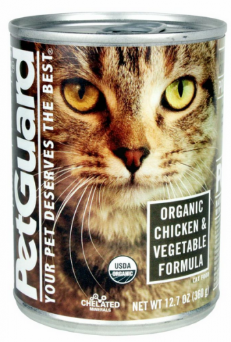 Petguard Organic Chicken And Vegetable Entree Canned Cat Food