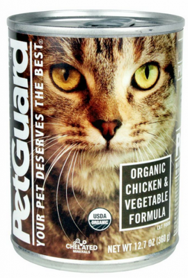 Petguard Organic Chicken And Vegetable Entree Canned Cat Food