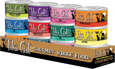 Tiki Cat King Kamehameha Luau Variety Pack Canned Cat Food
