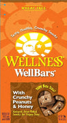 Wellness Wellbars Natural Oven Bakes Grain Free Peanuts and Honey Biscuits Dog Treats