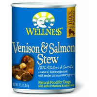 Wellness Grain Free Natural Salmon Stew with Potato and Carrots Wet Canned Dog Food