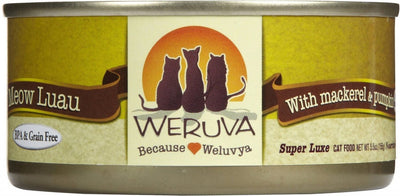 Weruva Meow Luau With Mackerel and Pumpkin Canned Cat Food