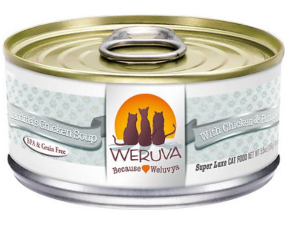Weruva Grandma's Chicken Soup With Chicken  Potato  Pea  and Carrot Canned Cat Food
