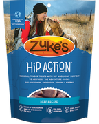 Zukes Hip Action Beef Dog Treats with Glucosamine and Chondroitin