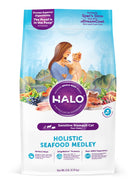 Halo Sensitive Stomach Holistic Seafood Medley Dry Cat Food