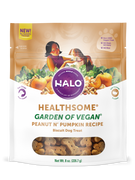 Halo Healthsome Vegetarian With Peanut 'n Pumpkin Flavored Dog Treats