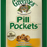 Greenies Pill Pockets Feline Chicken Flavor Cat Treats