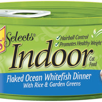 Friskies Selects Indoor Flaked Ocean Whitefish Canned Cat Food