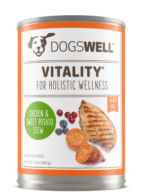 VITALITY Chicken and Sweet Potato Canned Dog Food