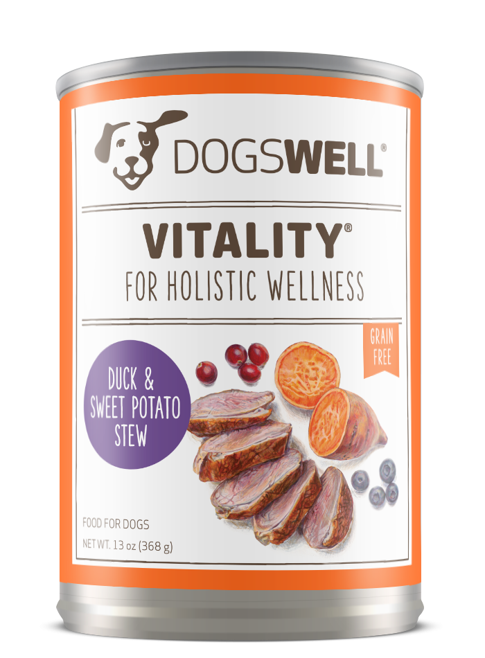 VITALITY Duck and Sweet Potato Canned Dog Food