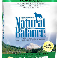 Natural Balance Vegetarian Formula Dry Dog Food