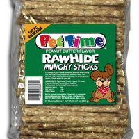 Cadet Munchy Peanut Butter Rawhide Sticks