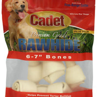 Cadet Rawhide Natural Flavor Knotted Bones for Dogs