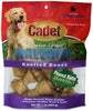 Cadet Rawhide Peanut Butter Flavor Knotted Bones for Dogs