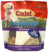 Cadet Rawhide Assorted Flavors Chips for Dogs