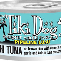 Tiki Dog Pipeline Luau Ahi Tuna on Brown Rice Canned Dog Food