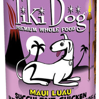 Tiki Dog Maui Luau Succulent Chicken on Brown Rice with Sweet Potato in a Chicken Consomme Canned Dog Food