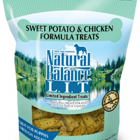 Natural Balance L.I.T. Limited Ingredient Treats Sweet Potato and Chicken Formula Dog Treats