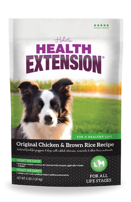 Health Extension Original Chicken and Brown Rice Dry Dog Food