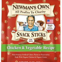 Newman's Own Organics Chicken and Vegetable Snack Dog Sticks