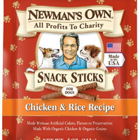 Newman's Own Organics Chicken and Rice Snack Dog Sticks