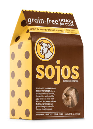 Sojos Grain Free Lamb And Sweet Potato Dog Treats