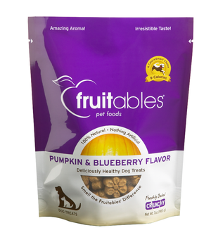 Fruitables Crunchy Pumpkin and Blueberry Dog Treats