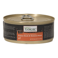 Nature's Logic Feline Grain Free Duck and Salmon Feast Canned Cat Food